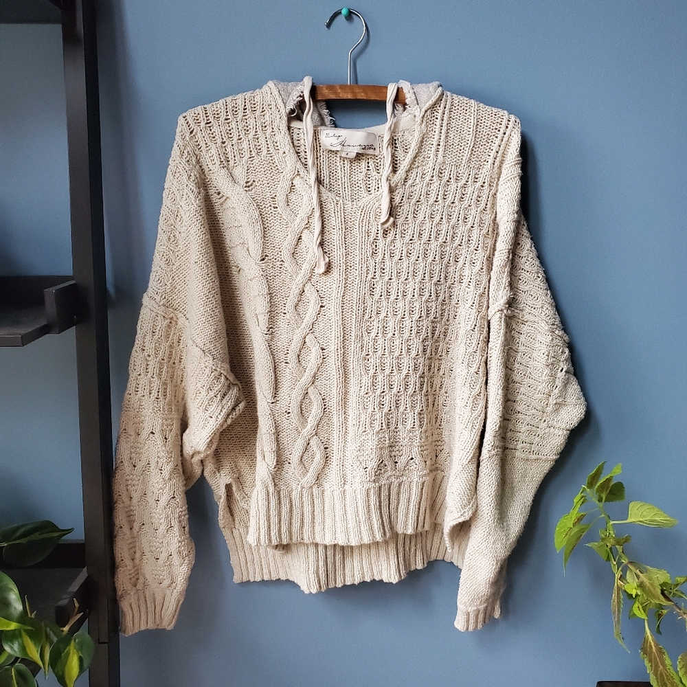 Knitted Hoodie